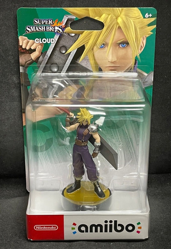 Figura Original Amiibo Final Fantasy Cloud Sephirot Smash