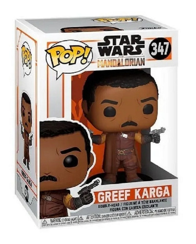 Funko Pop 347 Star Wars Greef Karga Playking