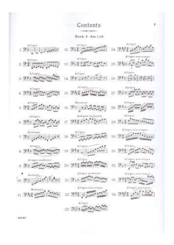 Ejercicios Para Violonchelo Libro 1 / Exercises For Violonce