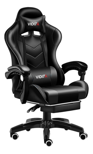 Silla Gamer Reclinable Ergonomica Cómoda Con Descansa Pies