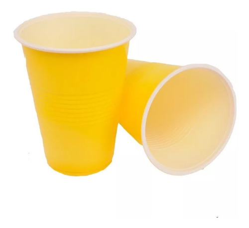 Vaso Desechable 500 Cc X 10 Colores Cotillón Activarte