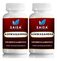Comprar Raíz Ashwagandha De 240 Caps Antiestres Suplemento Natural