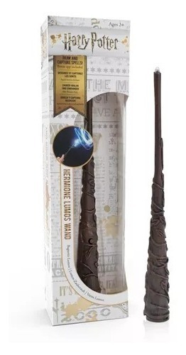 Varita Magica Hermione Lumos Wand Harry Potter 17cm Orig