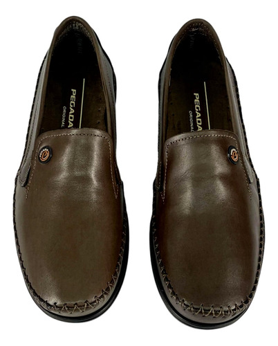 Zapatos Mocasines Pegada 141601 Cuero Hombre
