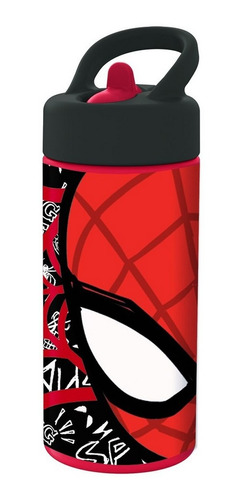 Botella De Agua Spiderman 450ml Marvel Ar1 Ha049 Ellobo