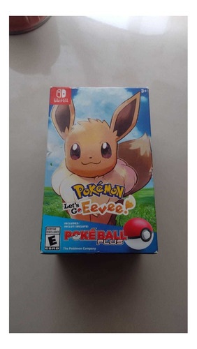 Pokémon: Let's Go, Eevee! + Poké Ball Plus Bundle Standard Edition Nintendo Switch Físico