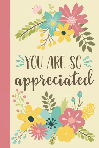 Libro: You Are So Appreciated: Thank You, Inspirational, For