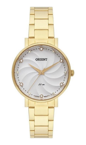 Relógio Orient Feminino Analógico Dourado Fgss0157 S1kx
