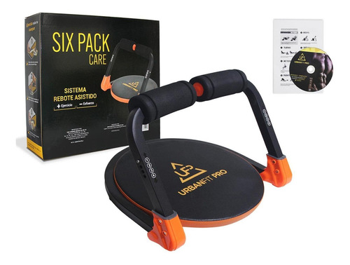 Ab Six Pack Care Tomic Maquina Abdominales Ejercicio Fitness Color Negro