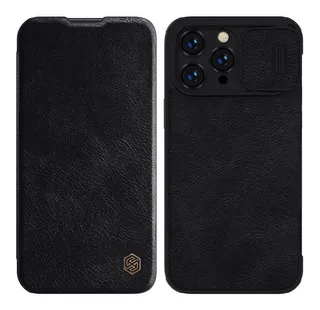 Case Nillkin Qin Pro Para iPhone 14 Pro Max 6.7 Flip Cover