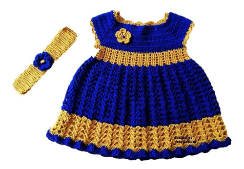 Vestido Para Bebe En Hilo Tejido Crochet Ropa Para Bebes | Cuotas sin interés Vestido Para Bebe En Hilo Tejido Crochet Ropa Para Bebes | Cuotas sin interés