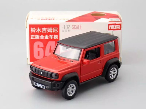 Suzuki Jimny Original Escala 1:32 Verde / Rojo Exclusivo