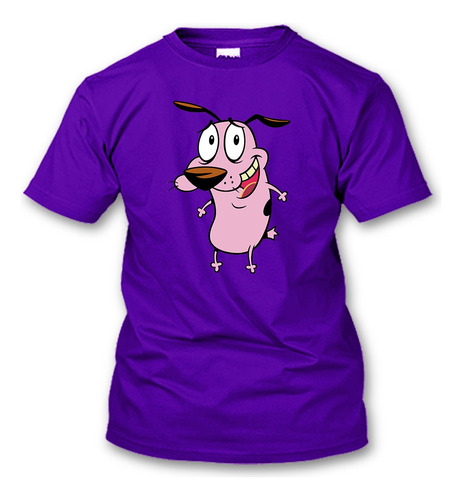 Playera Coraje El Perro Cobarde Caricatura