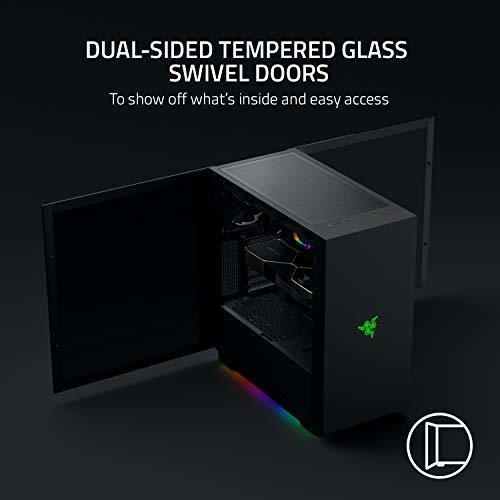 Chasis De Media Torre Para Juegos Razer Tomahawk Atx: Puerta