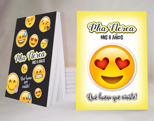 Emoticones Emojis Souvenir Anotador Personalizado X48!!!