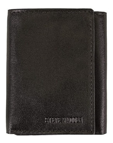 Cartera Steve Madden De Piel Para Hombres Tri-fold