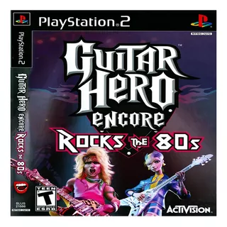 Guitar Hero Encore: Rocks The 80s - Jogo Ps2 Playstation 2