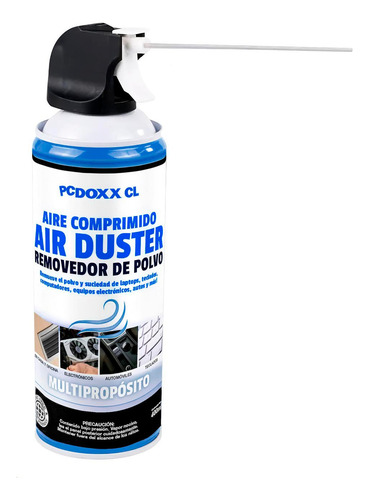 Aire Comprimido Spray Multiproposito Air Duster Limpieza Pc