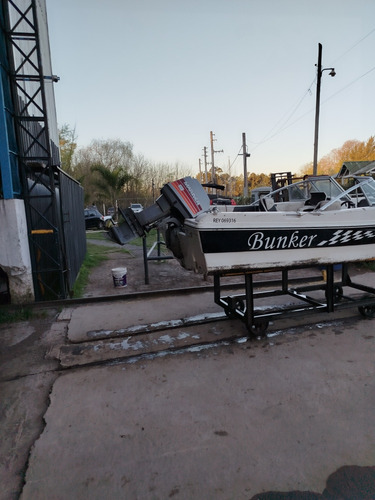 Vendo O Permuto Lancha Bunker 550 Motor Mariner Año 1999