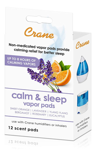 Crane Lavender Universal Vapor Pads, For Use Droplets, Corde