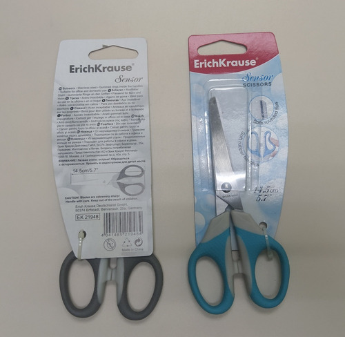 Imagen 4 de 5 de Tijera Erichkrause Sensor Scissors 5.7 Mayor X 12u, Nuevas