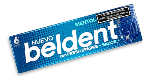 Beldent Chicles Mentol Pack X 20un - Compañía De Golosinas