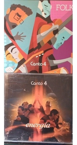 Canto 4. Lote De 2 Cd Originales.  