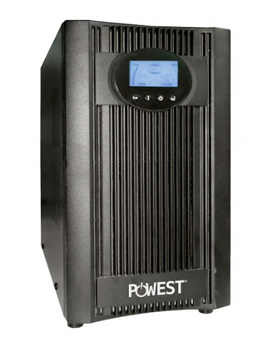 Ups Powest On-line De 2000va 2kva 1800w 6 Tomas Con Lcd 120v