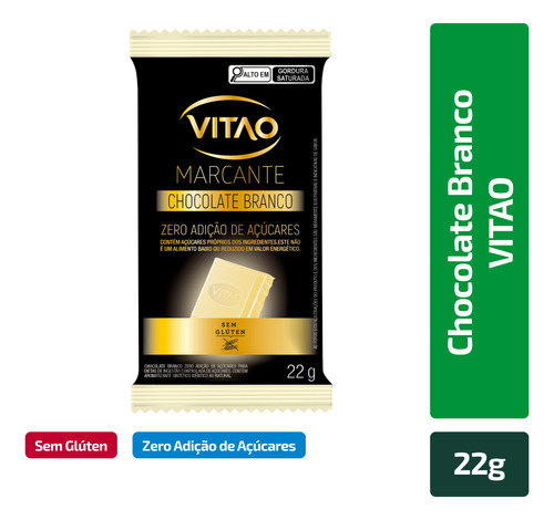 Display 12un Chocolate Branco Zero 22g
