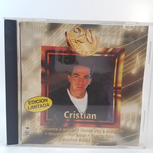 Cristian Castro - 20 Kilates Musicales - Cd - Ex 