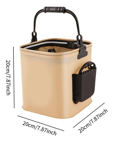 Cubo De Pesca Contenedor De Agua Luros De Pesca Cubo De M