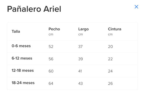 Disfraz Pañalero Bebe Princesa Ariel Sirenita Vestido Niña (Usado)