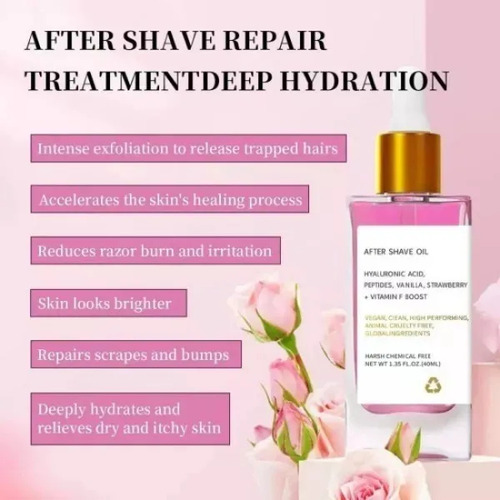 Aseite De Afeitado De Vainilla De Fresa Para Mujeres,3