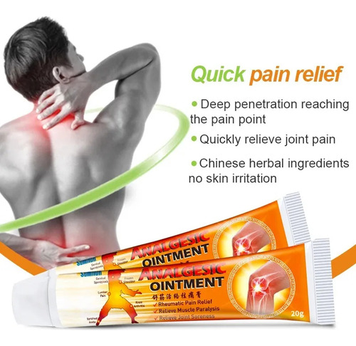 Xinnuo Crema Para Aliviar Dolor Rápido Para Cervicales,