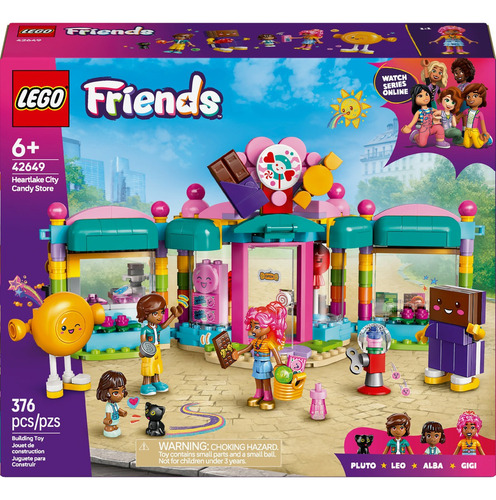 Kit Lego Friends Tienda De Dulces De Heartlake City 42649 376 Lego Friends