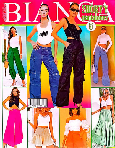 Patrón Molde Revista Bianca Short Y Pantalones 5 En Papel