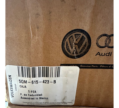 Pinza D Freno Tra/izq Orig Volkswagen Gti /passat 5qm615423b