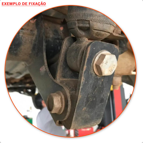 2 Prolongador Amortecedor Traseiro S10 Dupla Simples 2018