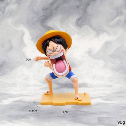 One Piece Hambriento Pavor Luffy Figuar