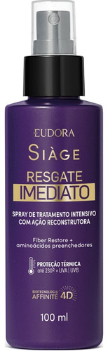  Eudora  Siàge Resgate Imediato  Spray de tratamento  Reparação  100 mL