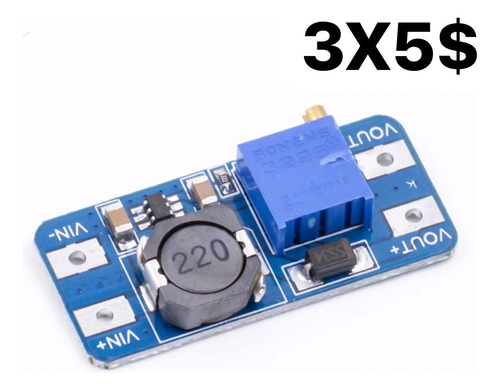 Modulo Elevador Voltaje Mt3608 2v-24v Booster L7