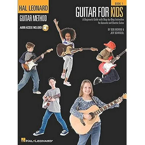 Book : Guitar For Kids Hal Leonard Guitar Method - Schroedl