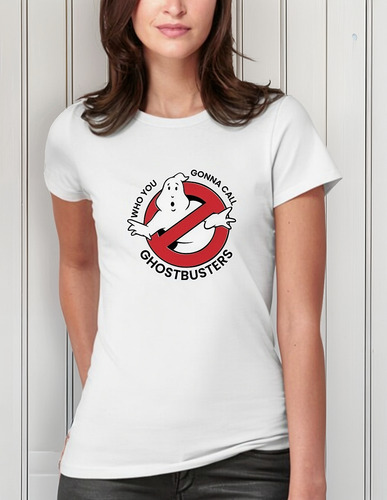 Polera Ghosbusters Cazafantasma Moda Mujer