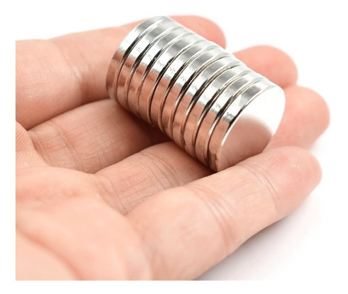 10pcs. Imã De Neodimio Disco 20x3 - 20mmx3mm N35