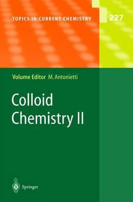 Libro Colloid Chemistry Ii - Markus Antonietti