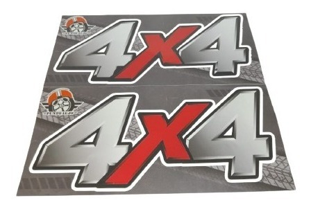 Emblema 4x4 Luv Dmax Modelo Viejo ( Tecnologia 3m)