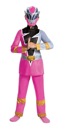 Disfraz Talla Small Para Mujer Traje De Power Ranger Rosa