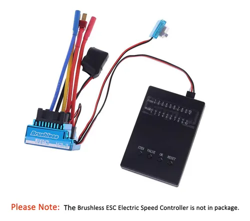 Youngrc Nueva Tarjeta De Programacion Para Rc Car Esc Brushl