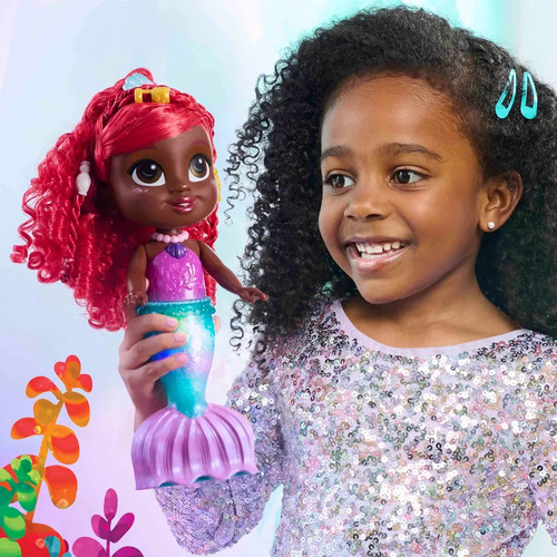 Muñeca Ariel Disney Junior Splash & Glow