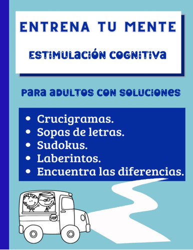 Entrena Tu Mente Estimulación Cognitiva, 5 En 1, En Español